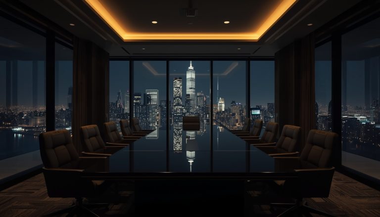lucid-origin_dark_luxury_boardroom_night_city_view_cinematic-7