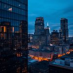 lucid-origin_glass_office_reflection_night_skyline-0