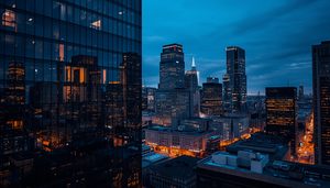 lucid-origin_glass_office_reflection_night_skyline-0
