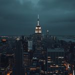 lucid-origin_modern_financial_district_skyscrapers_night_minimal_16_9-5