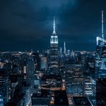 lucid-origin_modern_financial_district_skyscrapers_night_minimal_16_9-6