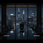 lucid-origin_dark_luxury_boardroom_night_city_view_cinematic-0
